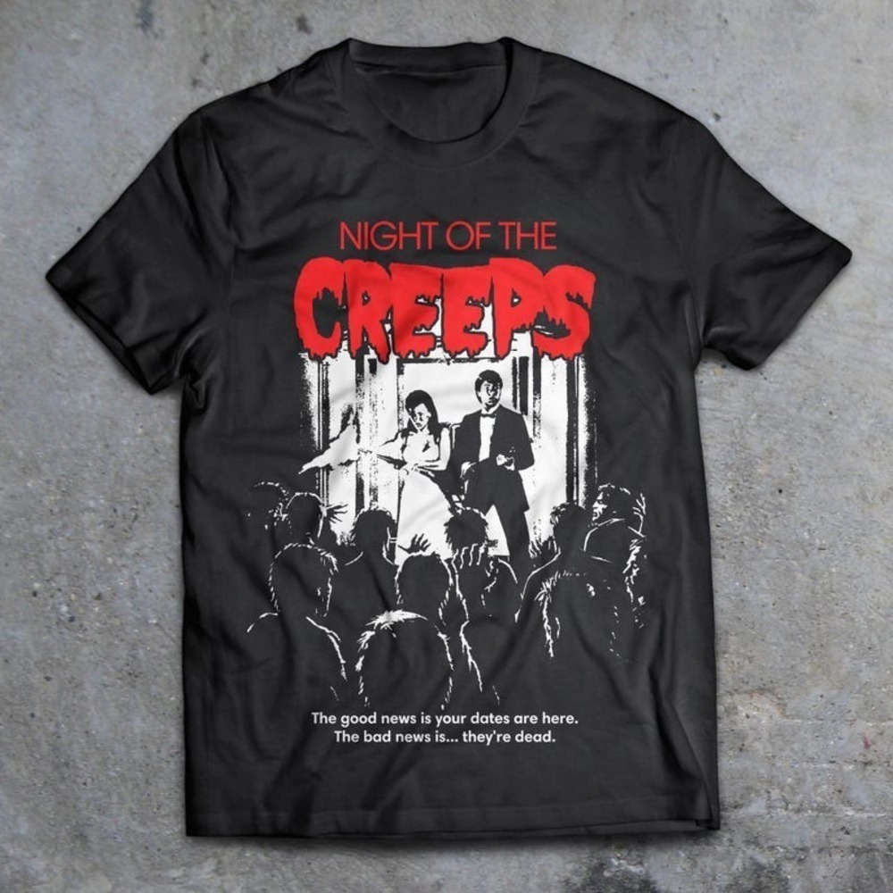 Night Of The Creeps 1986 Cult Horror T-Shirt, 80s Horror Shirt